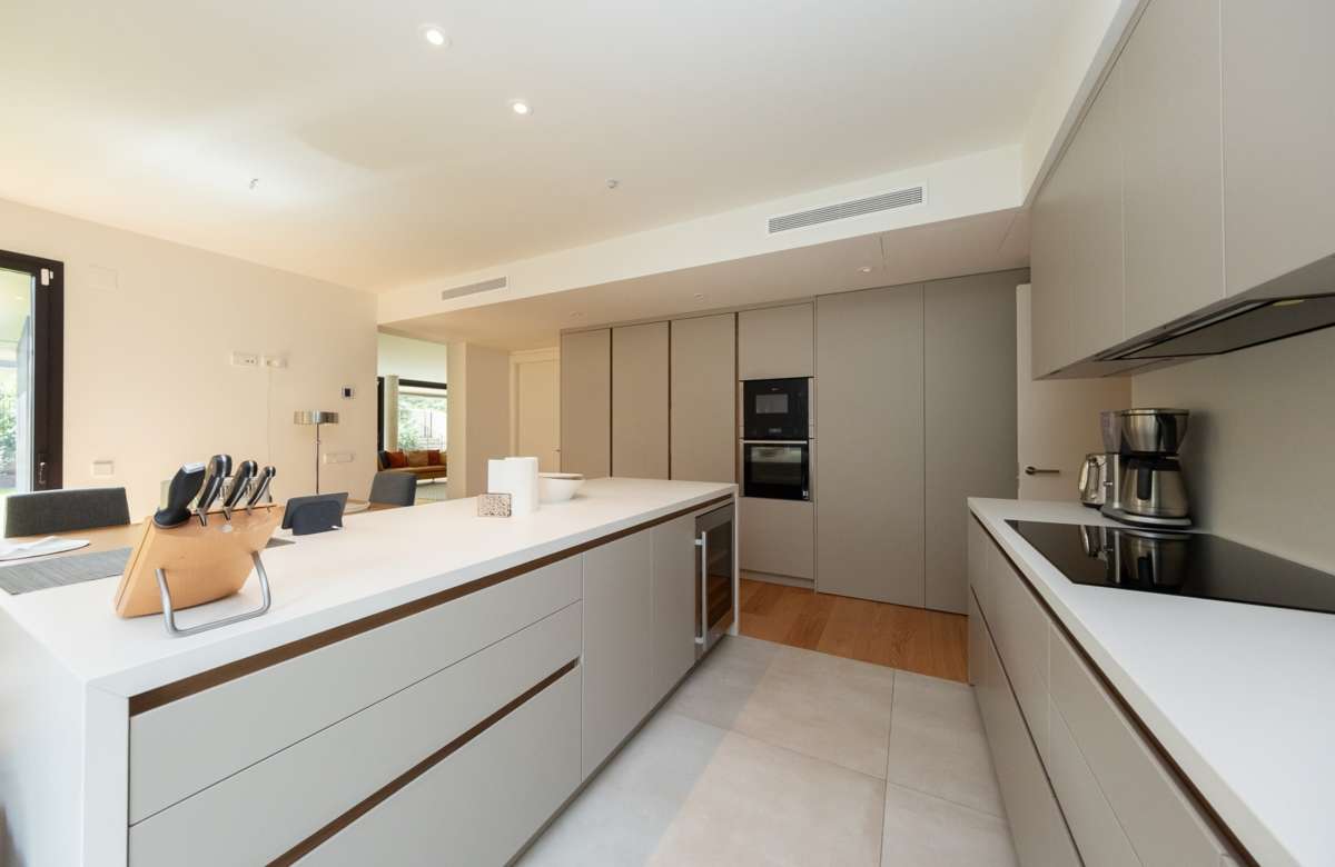 Квартира с садом в городе Sant Cugat de Valles