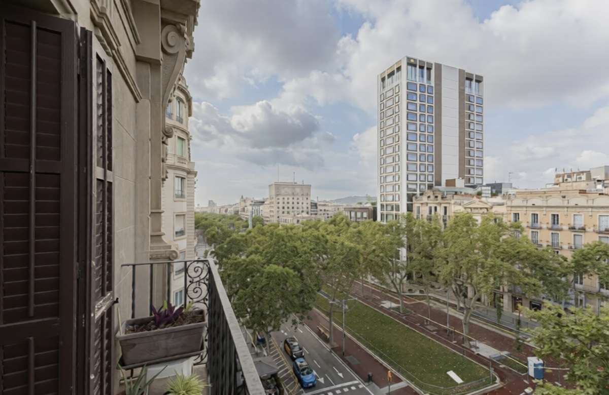 Эксклюзивная аристократическая квартира с панорамным видом на Passeig de Gràcia