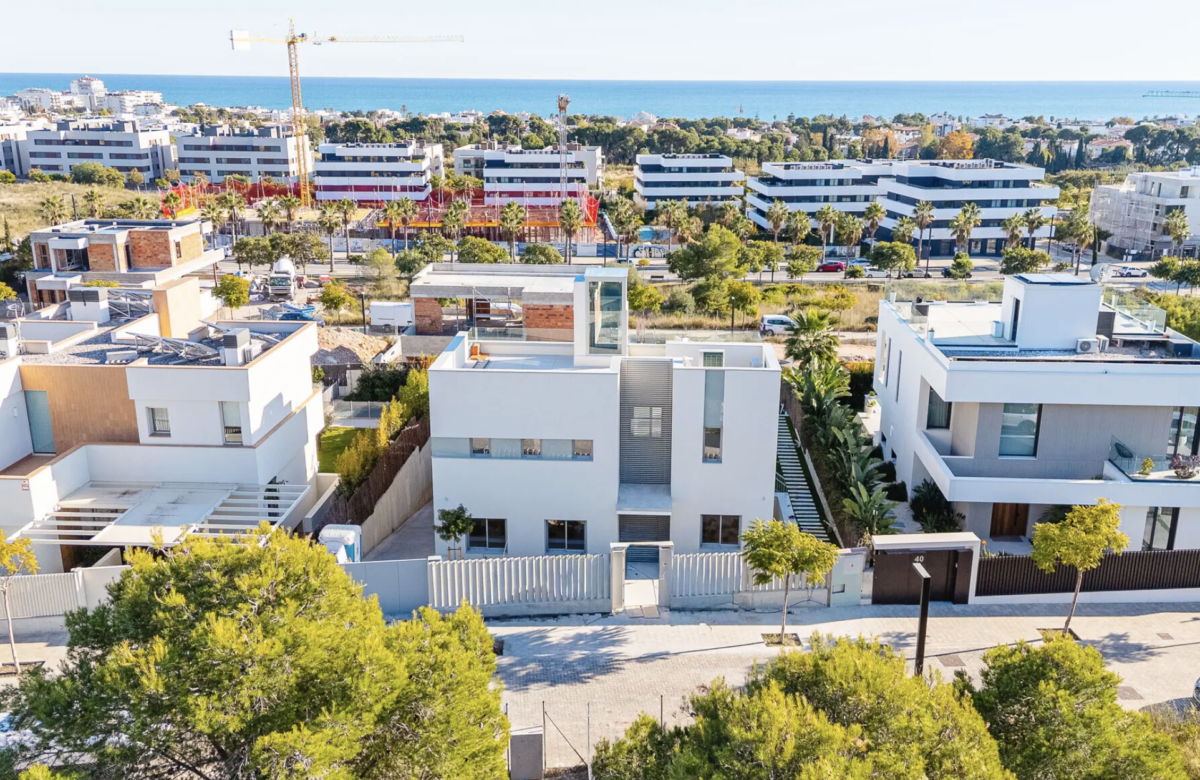 Вилла в районе la Plana в городе Ситжес