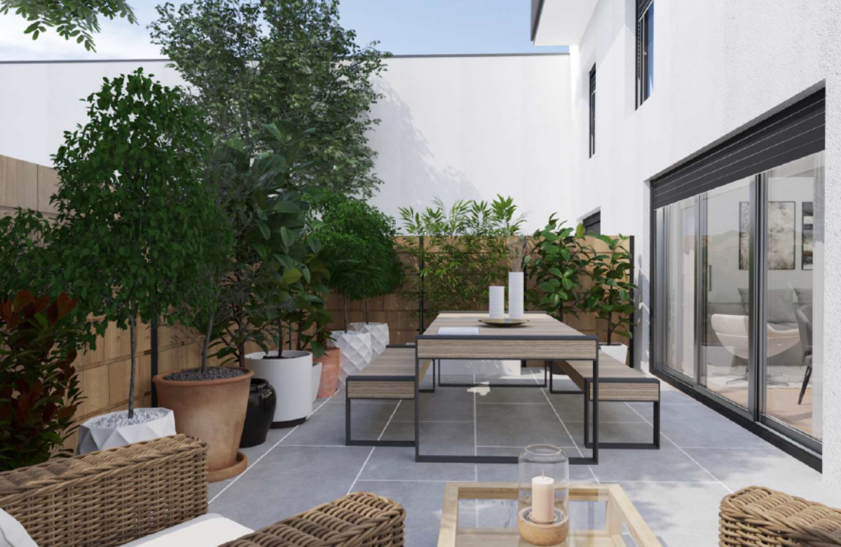 ЖК Orient - квартира дуплекс с частным садом