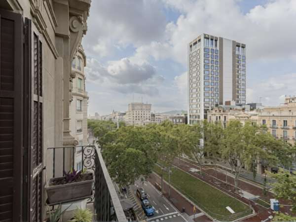 Эксклюзивная аристократическая квартира с панорамным видом на Passeig de Gràcia