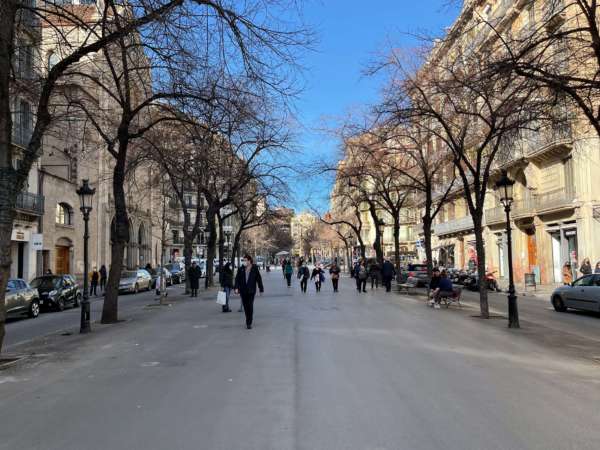 Квартира на улице Rambla de Catalunya