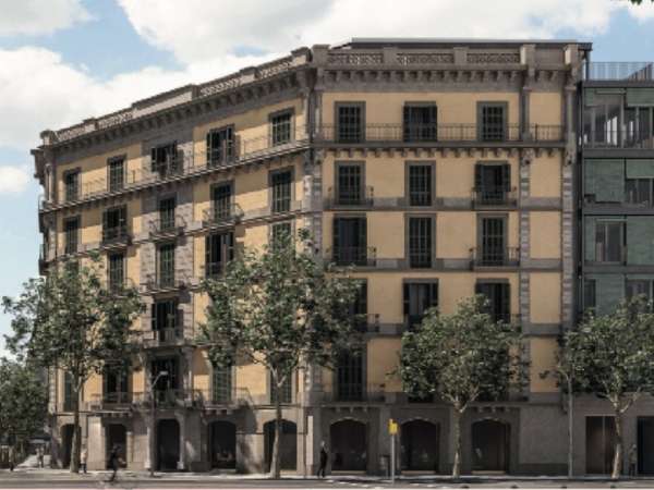 Квартира в премиальной локации на улице Rambla de Catalunya